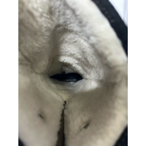 Manas Design Perlita Black Leather Fold down Fur Lined Boots EU 36 - Picture 9 of 10